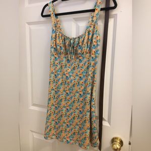 Mini floral dress